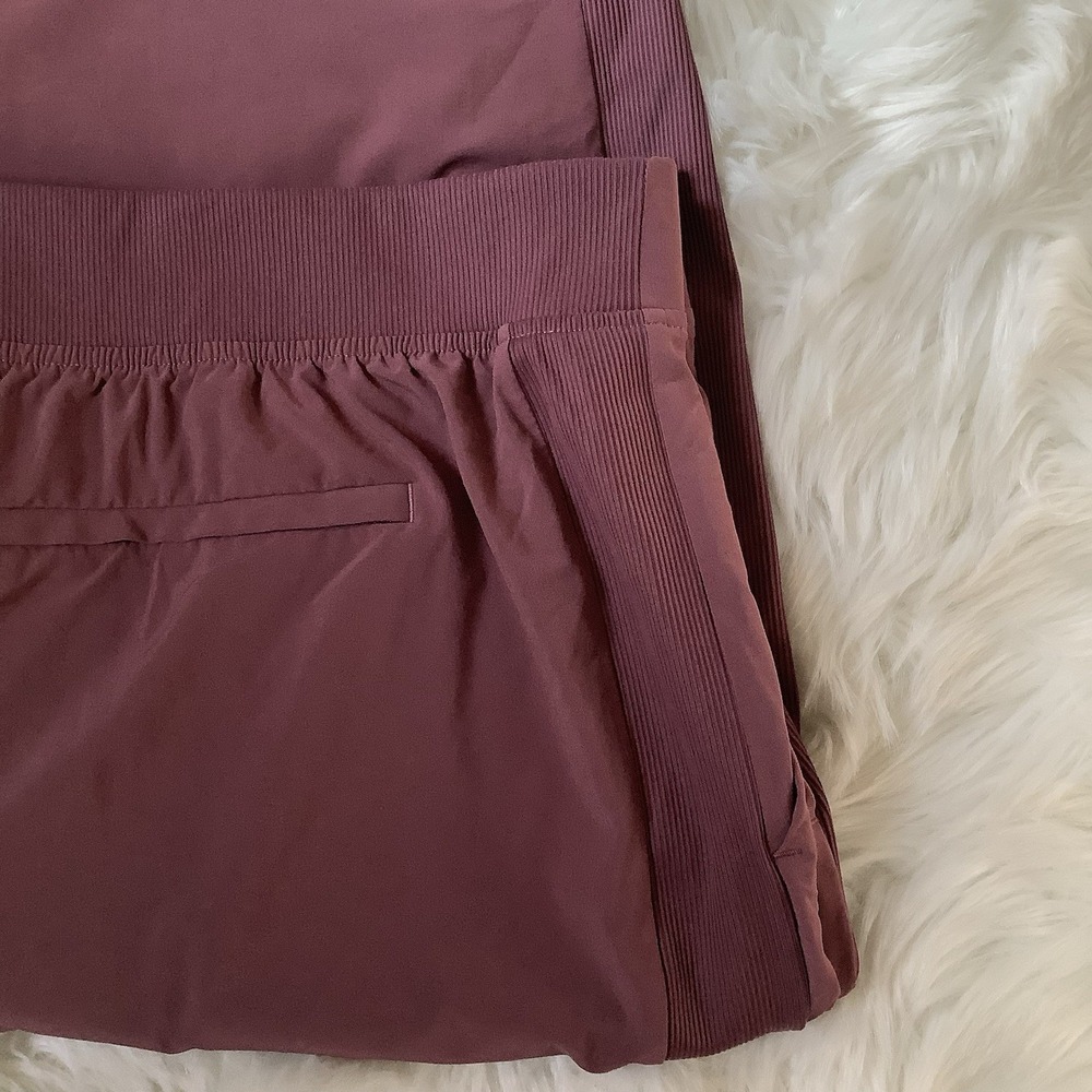 Athleta Women's Salutation Jogger Pants in Powervita in Flora Mauve Size 22 - Picture 6 of 16